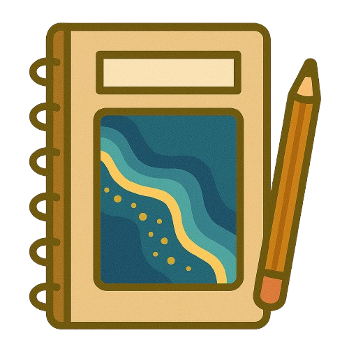 Personal Resin Art Journal